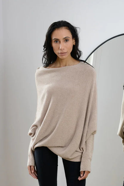 🔥LAST DAY 50% OFF🔥 Asymmetric Draped Jumper