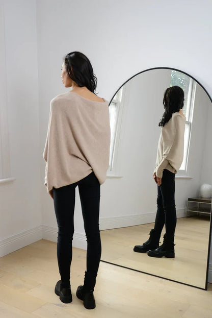 🔥LAST DAY 50% OFF🔥 Asymmetric Draped Jumper