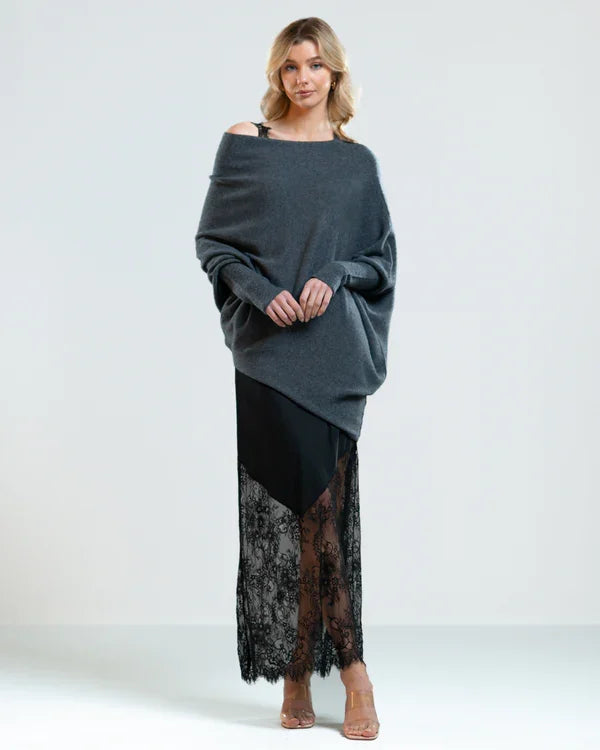 🔥LAST DAY 50% OFF🔥 Asymmetric Draped Jumper