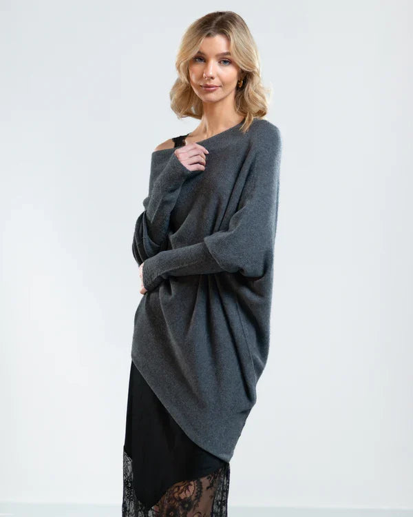 🔥LAST DAY 50% OFF🔥 Asymmetric Draped Jumper